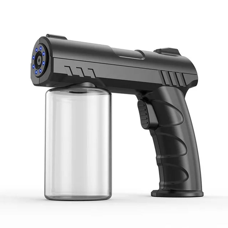Newest 280Ml Wireless Electric Sanitizer Sprayer USB Nano Blue Light Steam Spray Disinfection Gun Garden Household Atomizer Tool